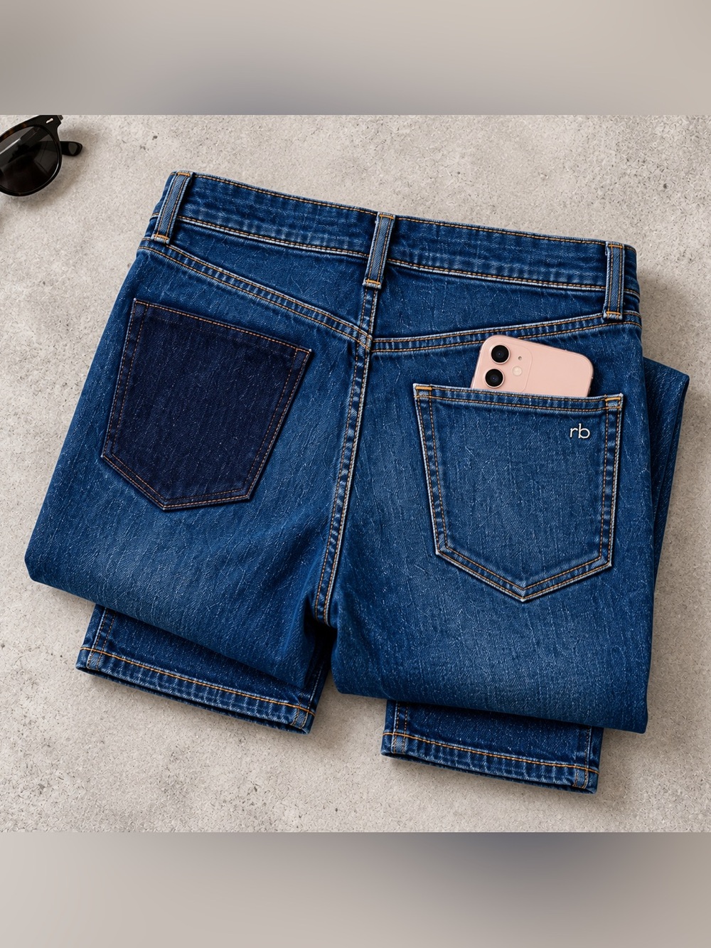 NWT rag & bone Deep Eddy Jeans Size 31 Dark Wash Premium Denim